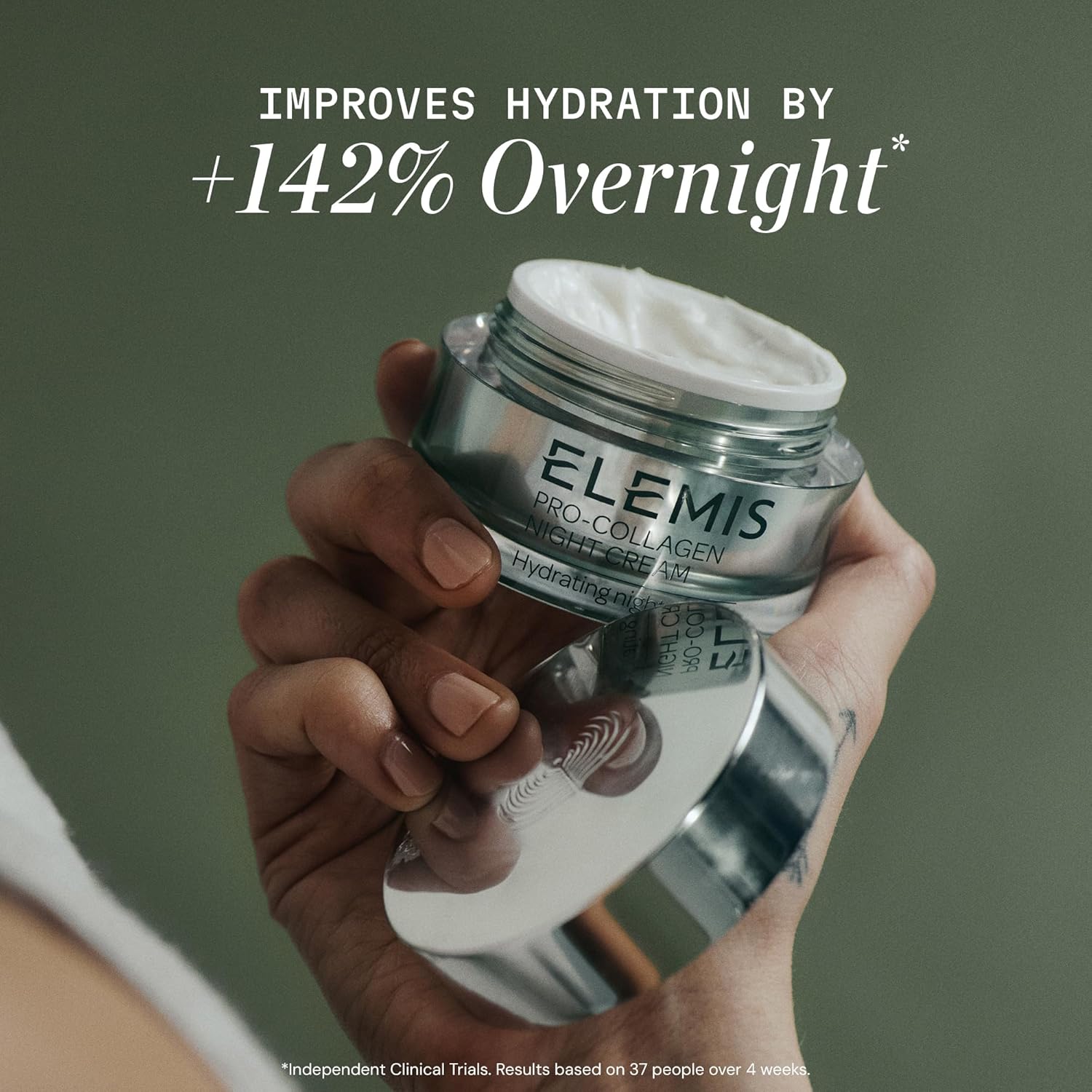 ELEMIS Pro-Collagen Night Cream for Face, Ultra Rich Nightly Facial Moisturizer - Image 3